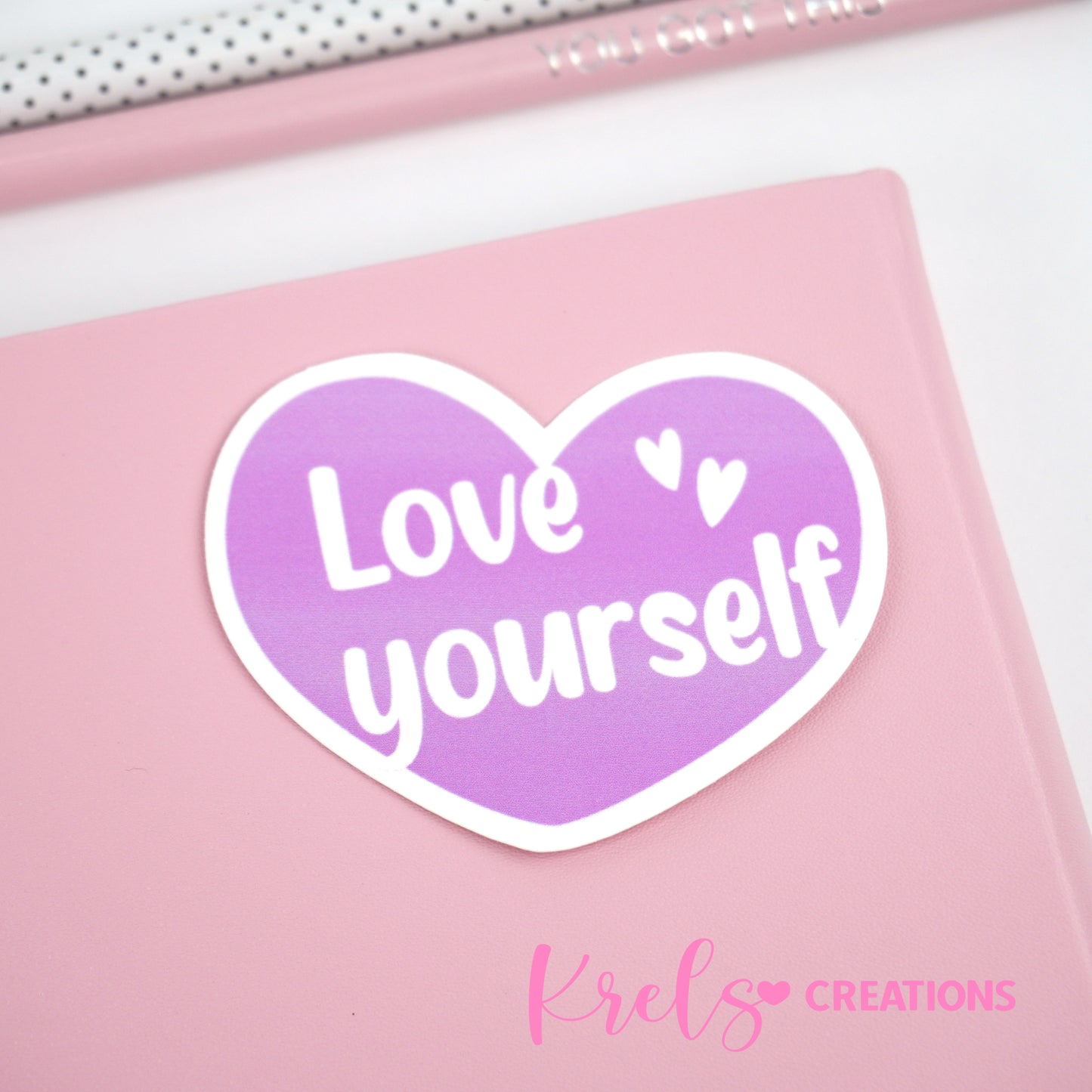 Love yourself | Die-cut sticker