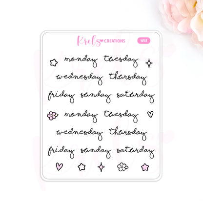 WK8 | Weekday