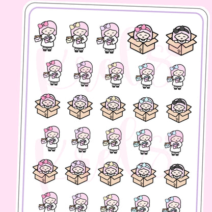 Happy mail -Little K Stickers| HK161