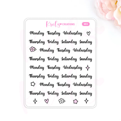 WK3 | Weekday