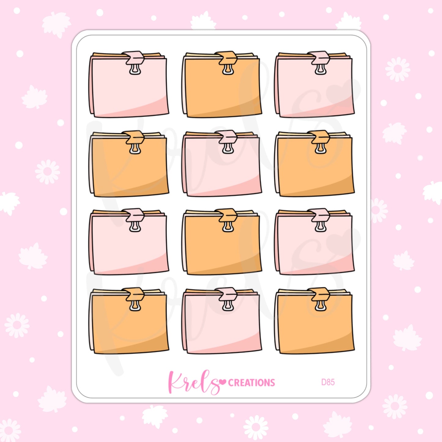 Note clip | FALL THEME 🍁| D85