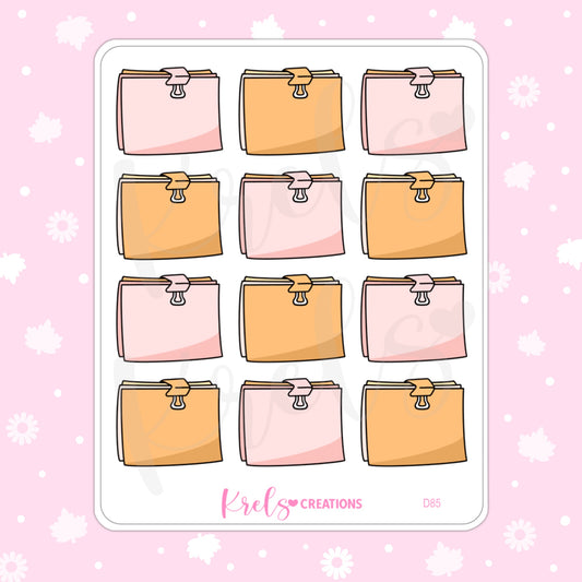 Note clip | FALL THEME 🍁| D85