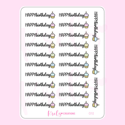 CI12 | HAPPY BIRTHDAY
