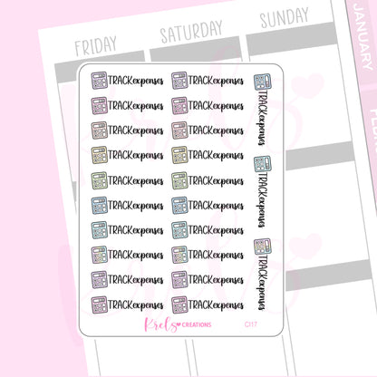 CI17 | TRACK EXPENSES