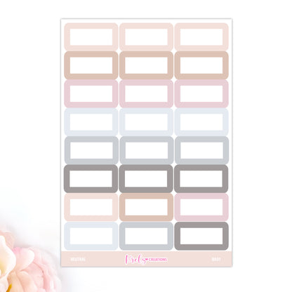 BA01 | Half boxes