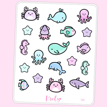 Under the sea doodles | D83