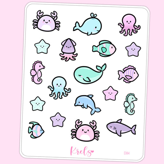 Under the sea doodles | D83