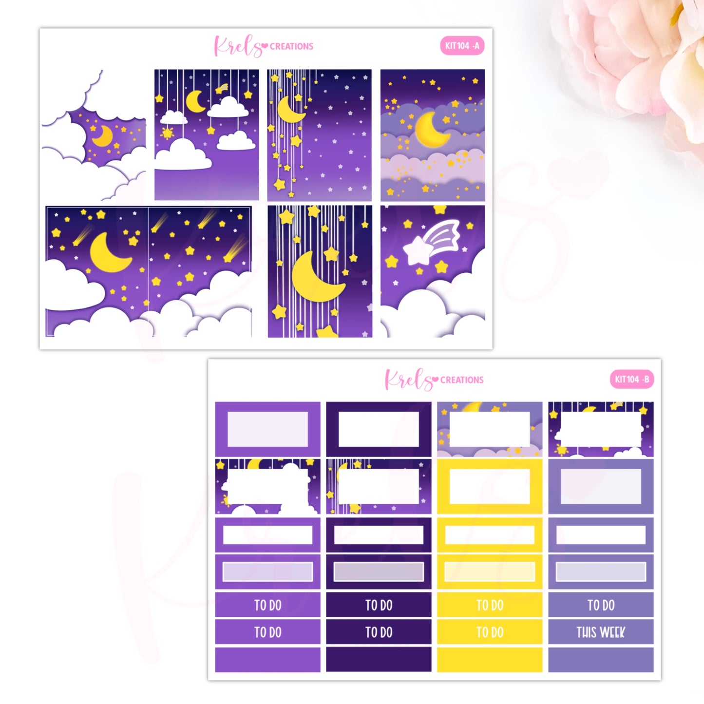 KIT104 | Twinkle twinkle -Midnight | Vertical Kit