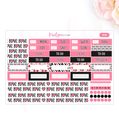 HC28 | Love | Hobonichi cousin