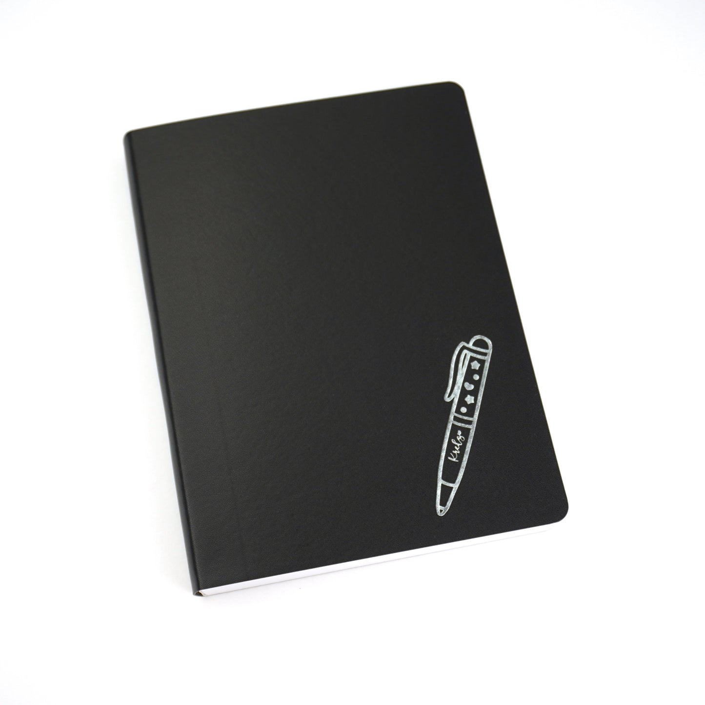 B6 Grid Notebook | BLACK