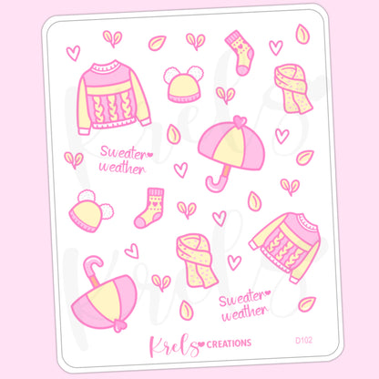 D102 | Sweater weather doodles