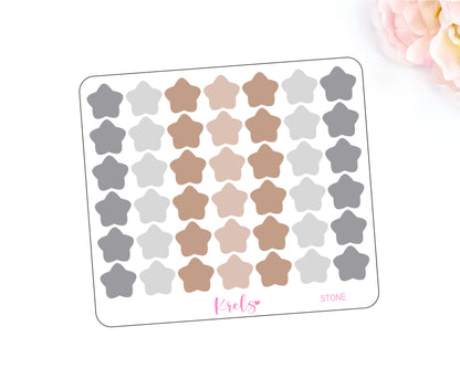 STONE | Medium Star | Transparent