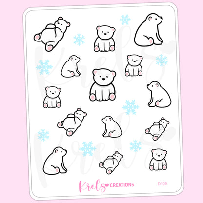 D109 | Cute Polar Bear