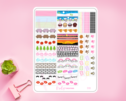 Mini doodles washi strip | D39