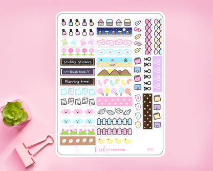 Mini doodles washi strip | D38