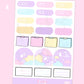 D113 | Twinkle twinkle -Pastel | Journaling sticker