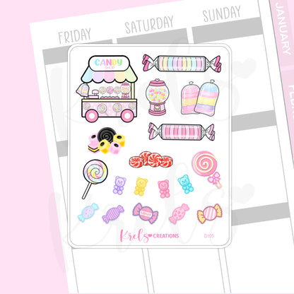 D105 | Sweet candy doodles