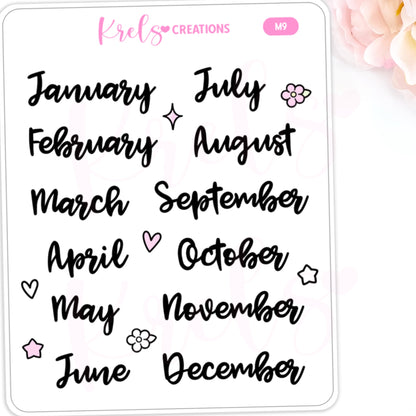 M9 | Month scripts
