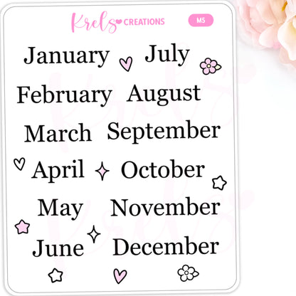 M5 | Month scripts