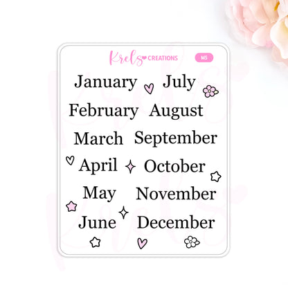 M5 | Month scripts