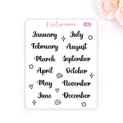M3 | Month scripts
