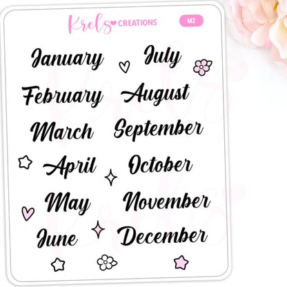 M2 | Month scripts