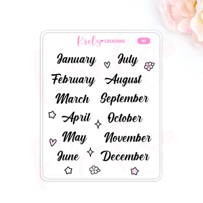 M2 | Month scripts